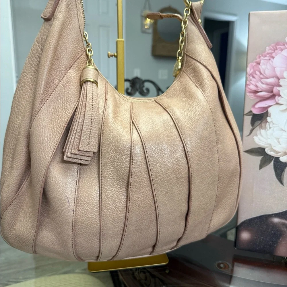 Brahmin Tan Hobo Bag